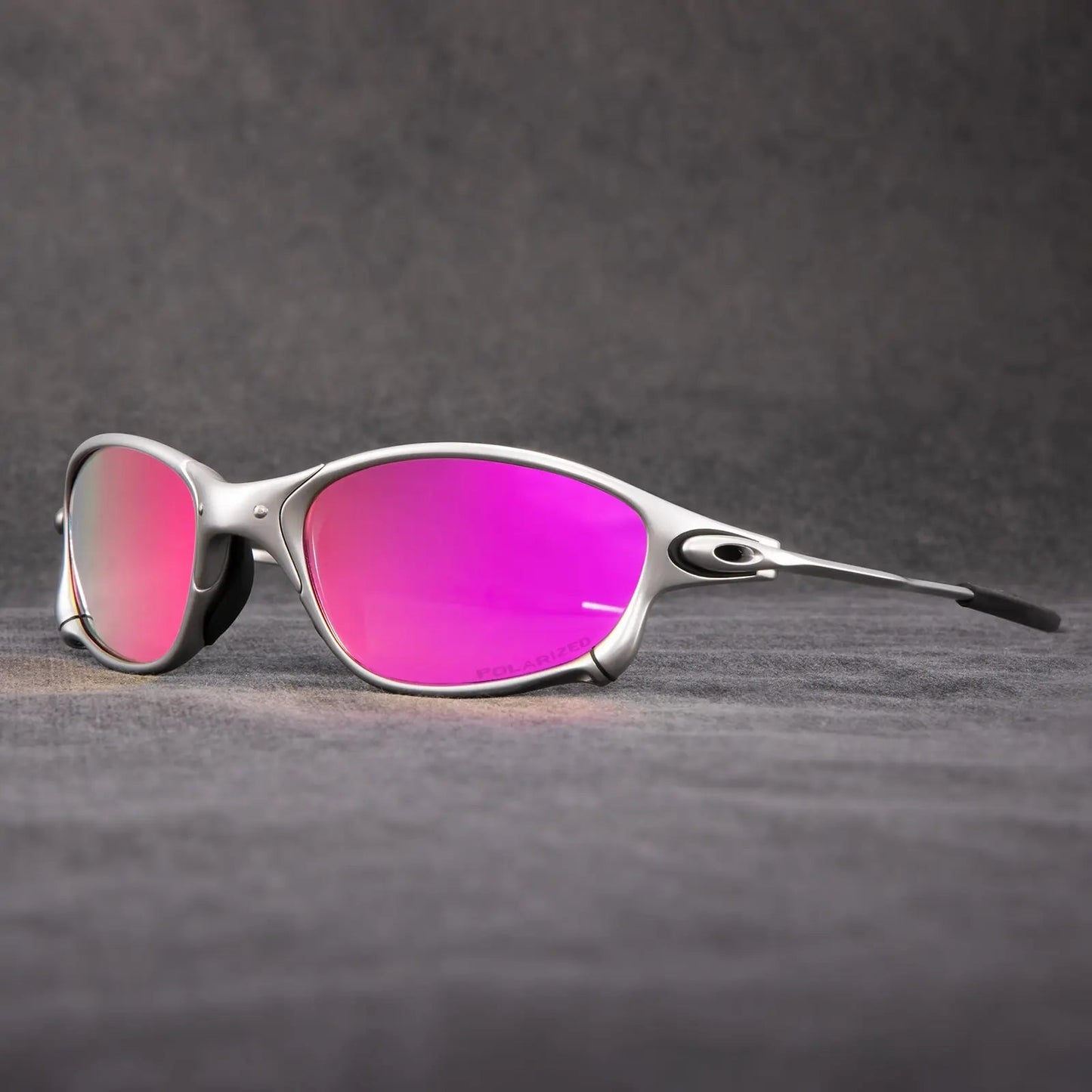 Matte black polarized sunglasses with UV protection for men | Spectre Nova