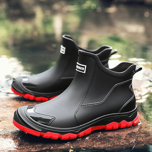 Waterproof insulated slip-on terrain boots for men | Pinegrove Trek