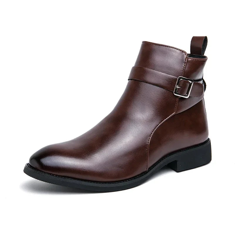 Classic Side Zip Chelsea Boots for men | Renzo