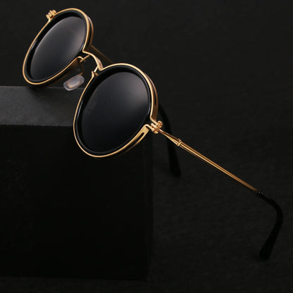 Sleek polarised metal frame sunglasses for men | Solis -4
