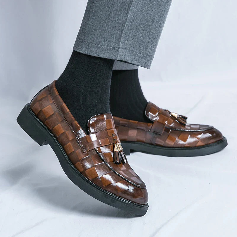 Classic Tassel Slip On Loafers for men | Vittorio