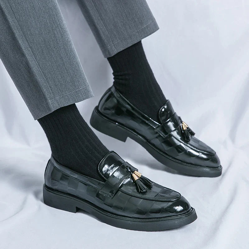 Classic Tassel Slip On Loafers for men | Vittorio