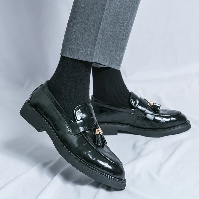 Classic Tassel Slip On Loafers for men | Vittorio