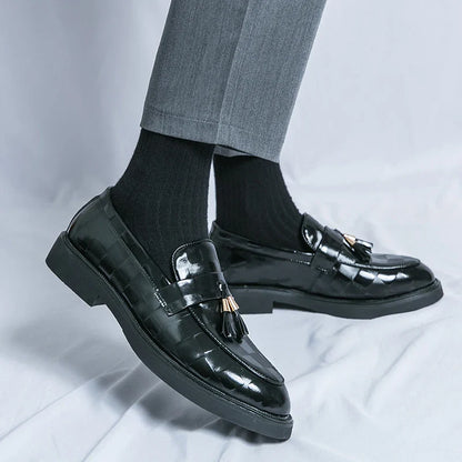 Classic Tassel Slip On Loafers for men | Vittorio