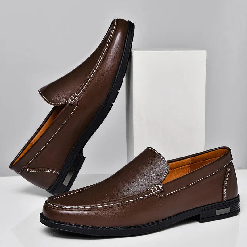 Classic Polished Slip On Loafers for men | Lorenzo