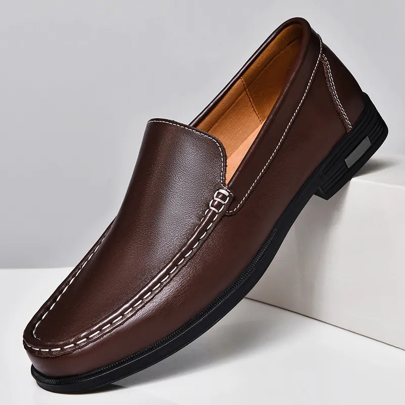 Classic Polished Slip On Loafers for men | Lorenzo