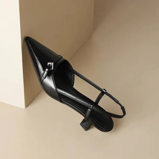 Pointed Slingback Kitten Heel Pumps for women | Arlisse