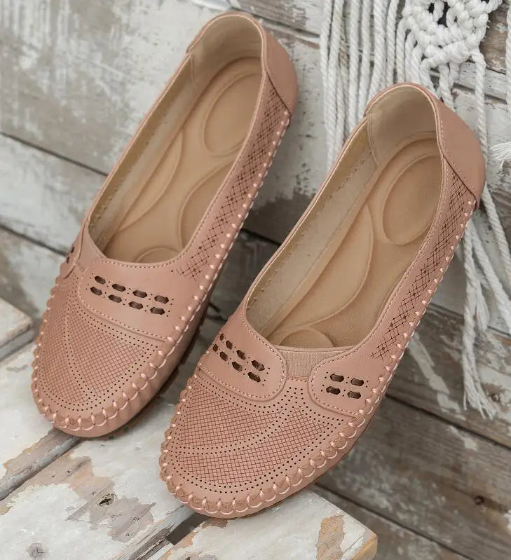 Lightweight cushioned slip-on loafers for women | Elodie Faye