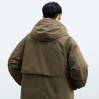 Tailored lightweight wind-resistant overcoat for men | Kensington -4