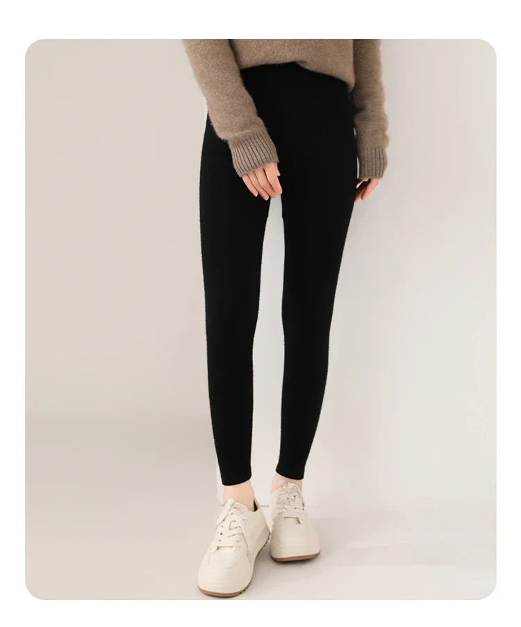 High-waisted soft knit leggings for women | Pure Comfort