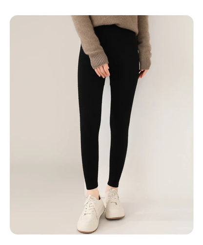 High-waisted soft knit leggings for women | Pure Comfort