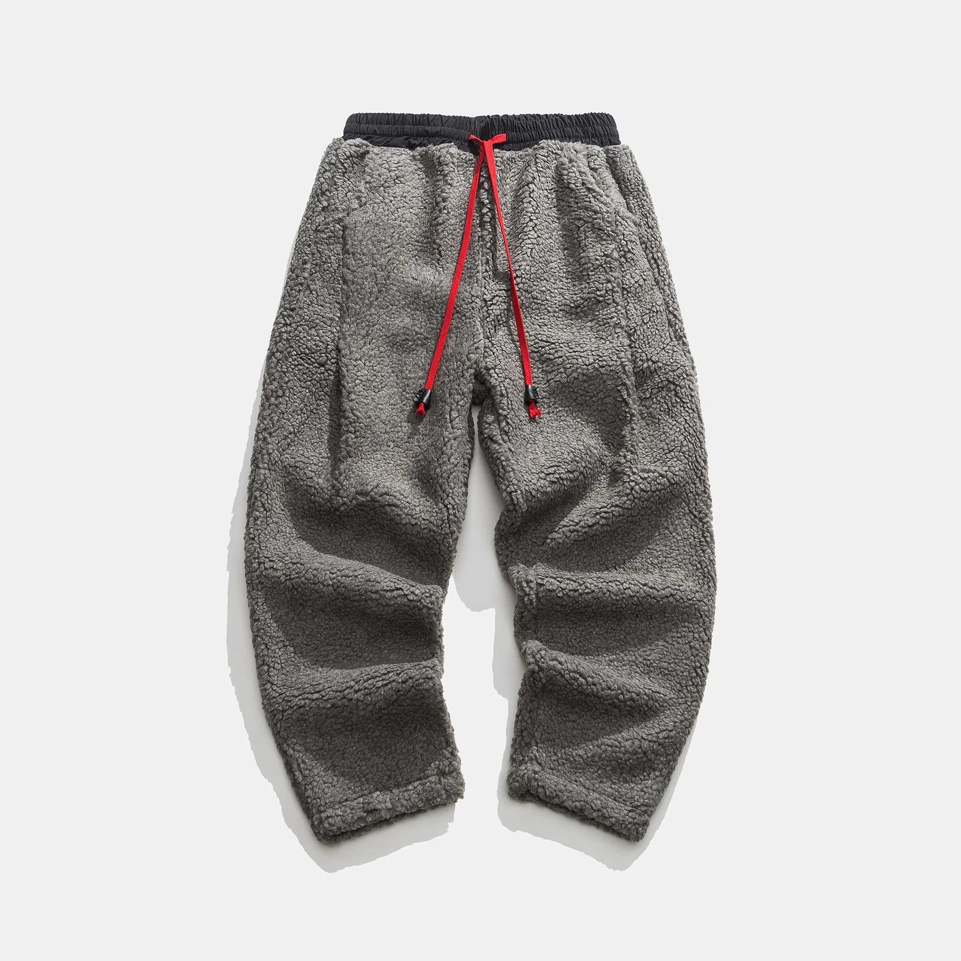 Relaxed thick fleece drawstring sweatpants for men | Weekender -7