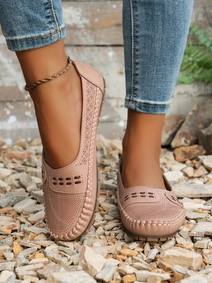 Lightweight cushioned slip-on loafers for women | Elodie Faye