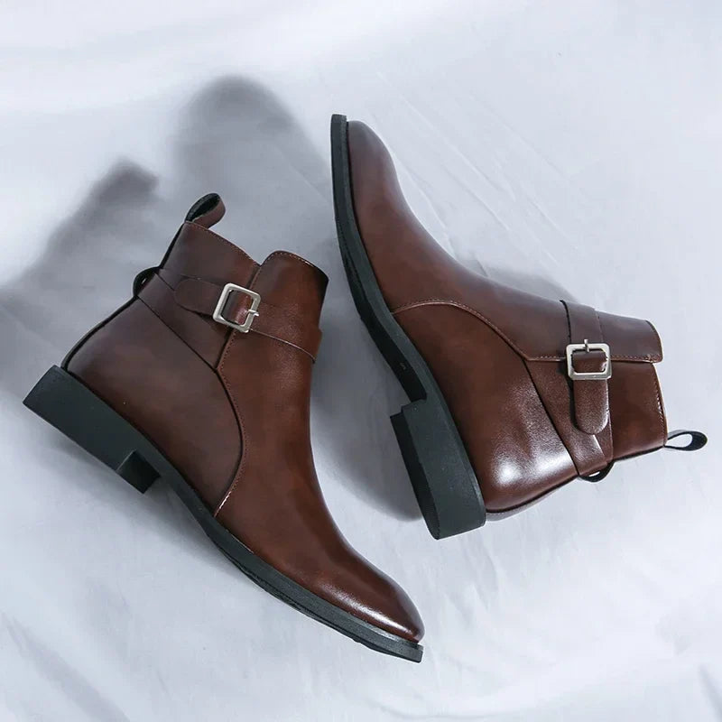Classic Side Zip Chelsea Boots for men | Renzo