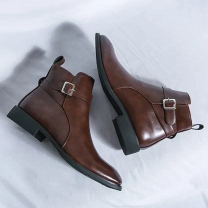 Classic Side Zip Chelsea Boots for men | Renzo