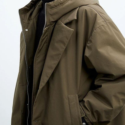 Tailored lightweight wind-resistant overcoat for men | Kensington -2