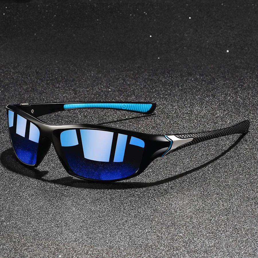 Lightweight polarised wraparound sport sunglasses for men | Ravelo -4