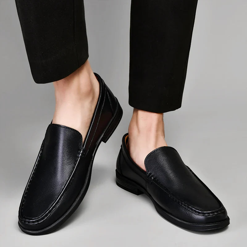 Classic Polished Slip On Loafers for men | Lorenzo