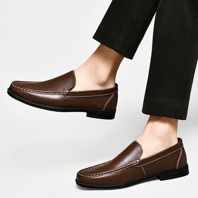 Classic Polished Slip On Loafers for men | Lorenzo