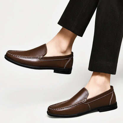 Classic Polished Slip On Loafers for men | Lorenzo