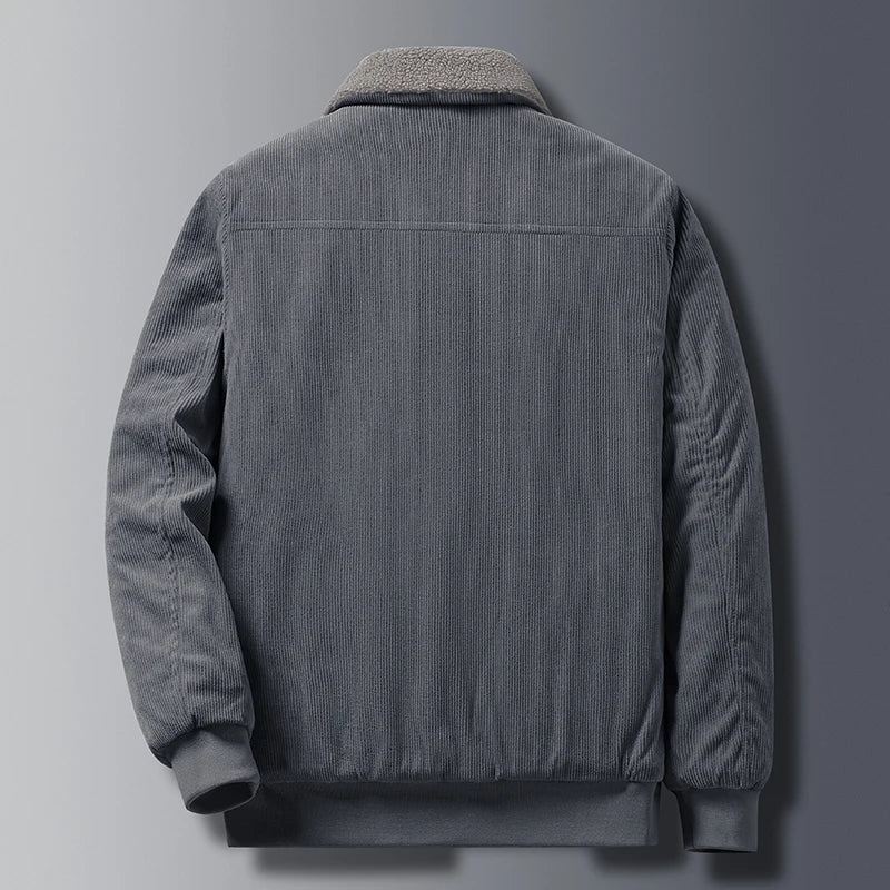Premium fleece-lined corduroy everyday jacket for men | Ridgefield -4
