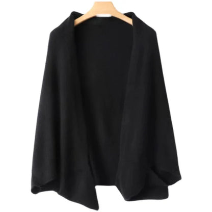 Draped shawl cape and scarf for women | Casvian Lune