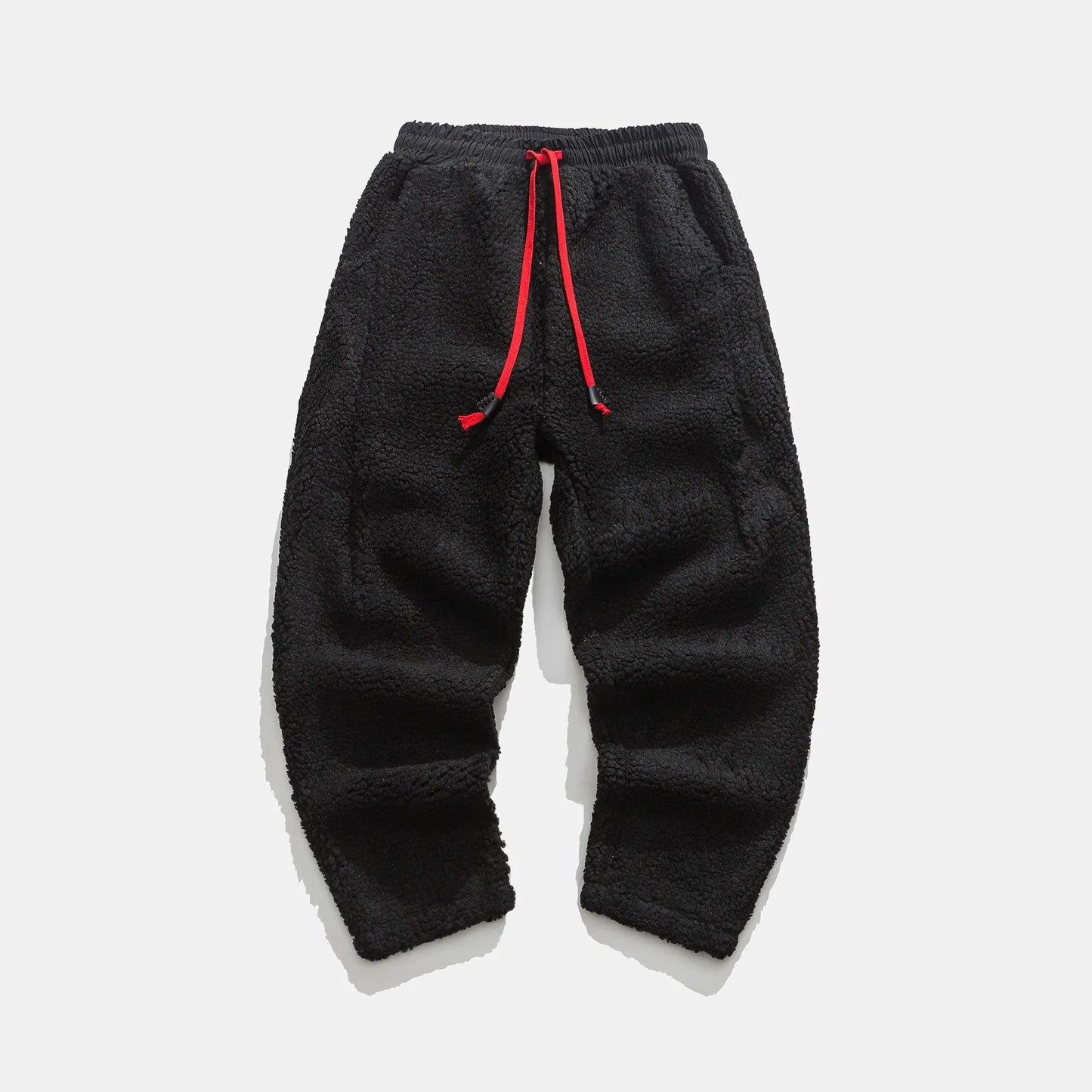 Relaxed thick fleece drawstring sweatpants for men | Weekender -6