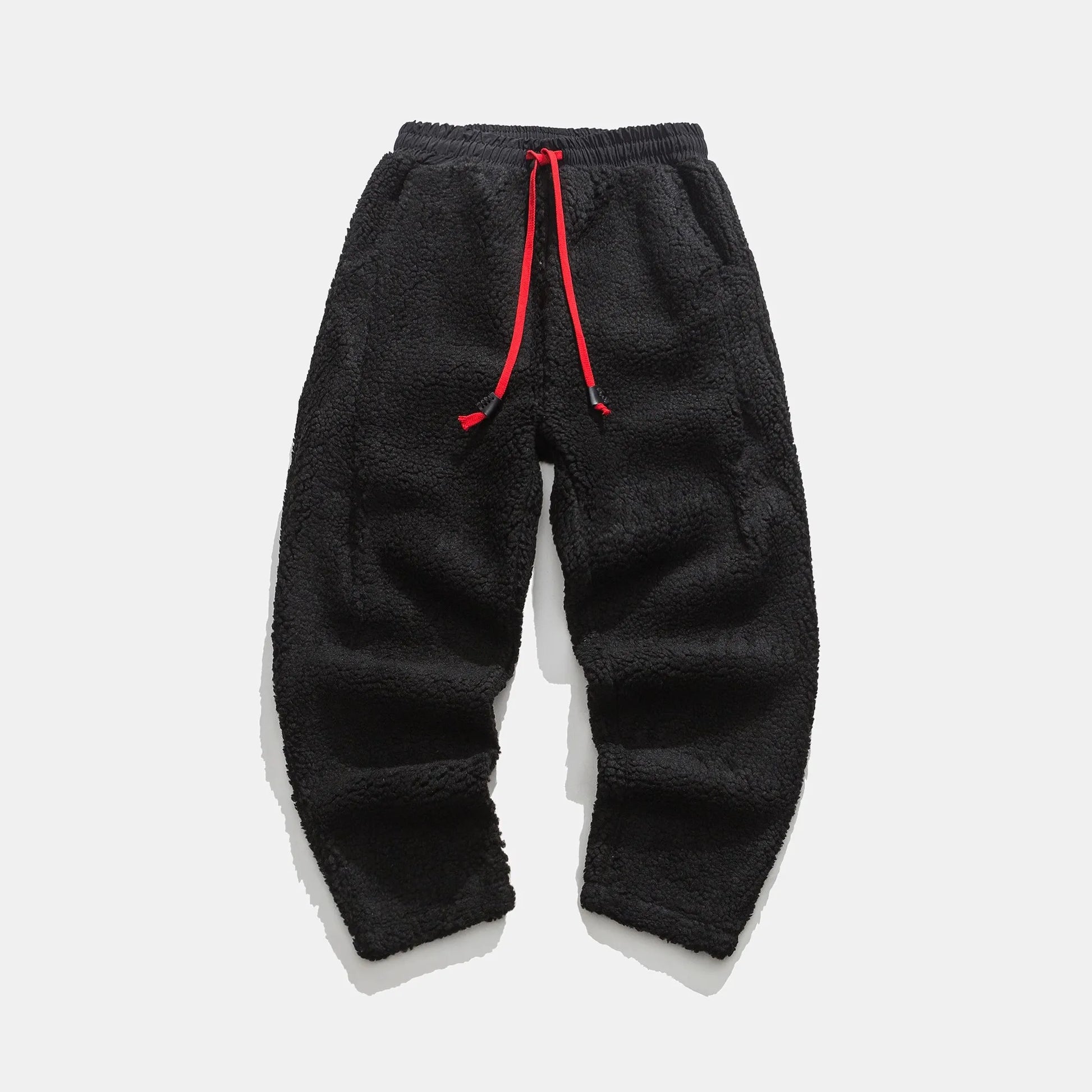 Relaxed thick fleece drawstring sweatpants for men | Weekender -6