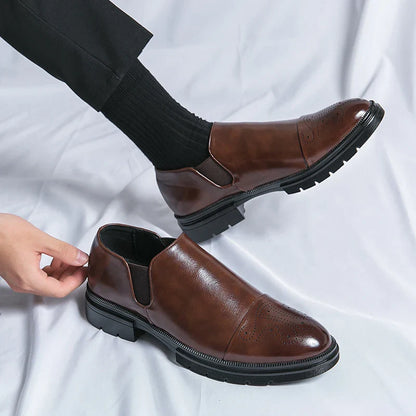 Classic Slip On Panel Dress Shoes for women | Rafael