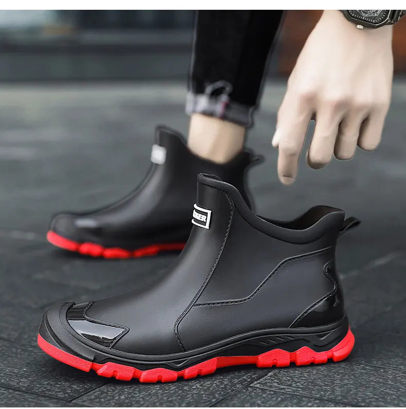 Waterproof insulated slip-on terrain boots for men | Pinegrove Trek