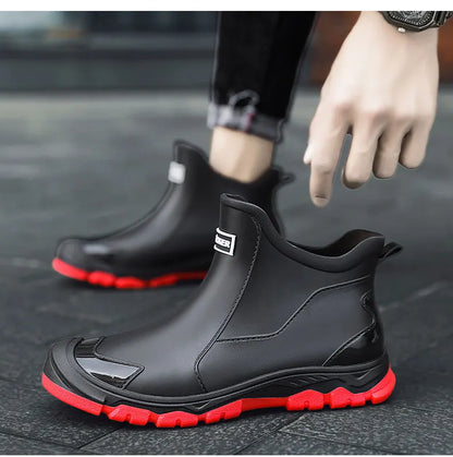 Waterproof insulated slip-on terrain boots for men | Pinegrove Trek