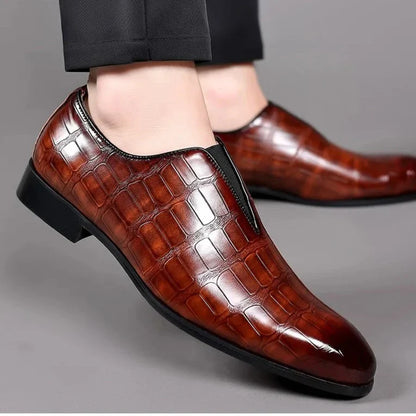 Classic Polished Slip On Loafers for men | Dario