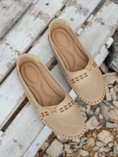 Lightweight cushioned slip-on loafers for women | Elodie Faye