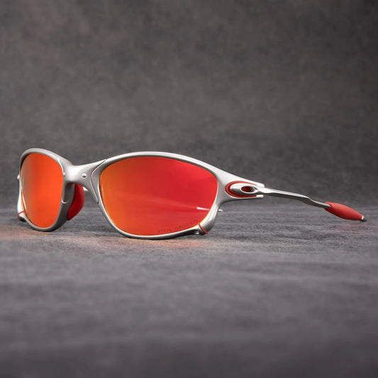 Matte black polarized sunglasses with UV protection for men | Spectre Nova