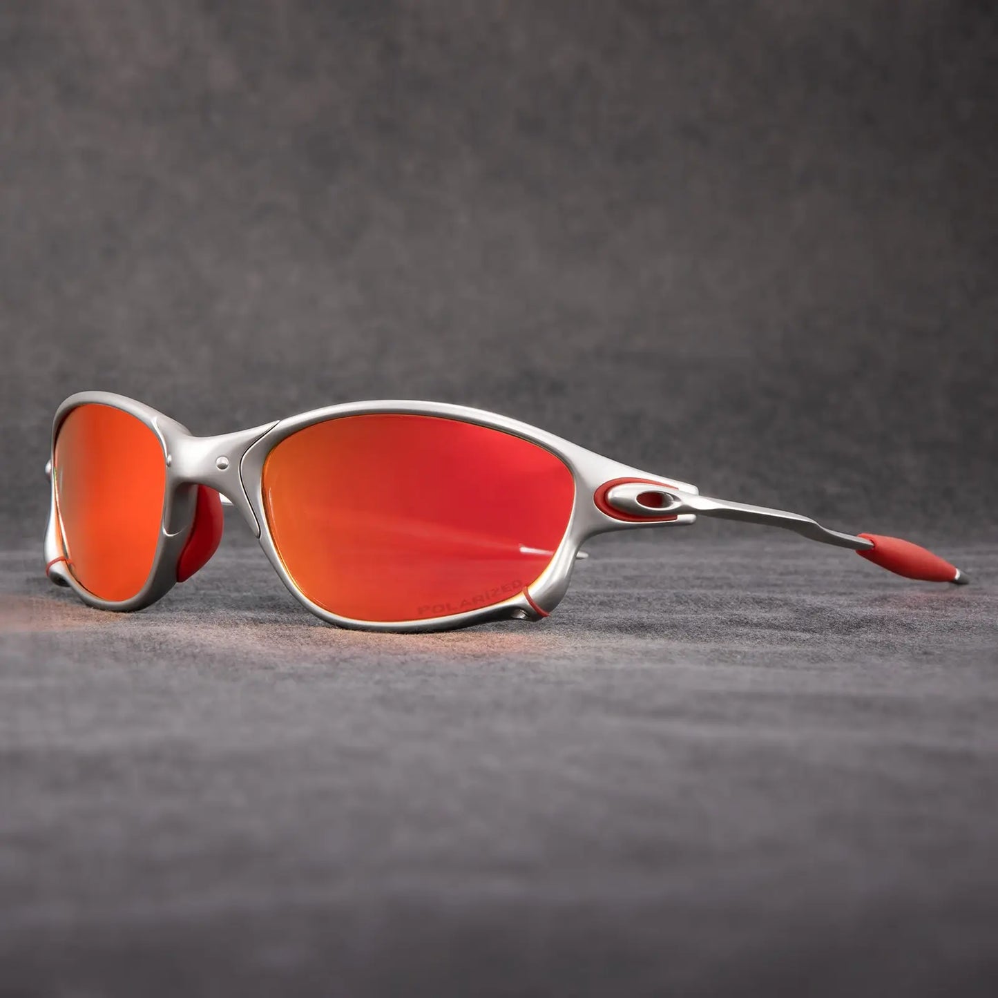 Matte frame polarized sunglasses with UV400 protection for men | Spectre Edge