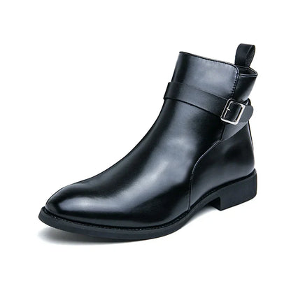 Classic Side Zip Chelsea Boots for men | Renzo