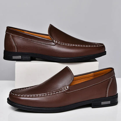 Classic Polished Slip On Loafers for men | Lorenzo