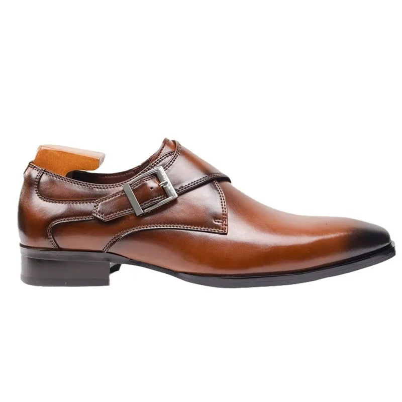 Handcrafted monk strap dress shoes for men | Lorenzo Milan
