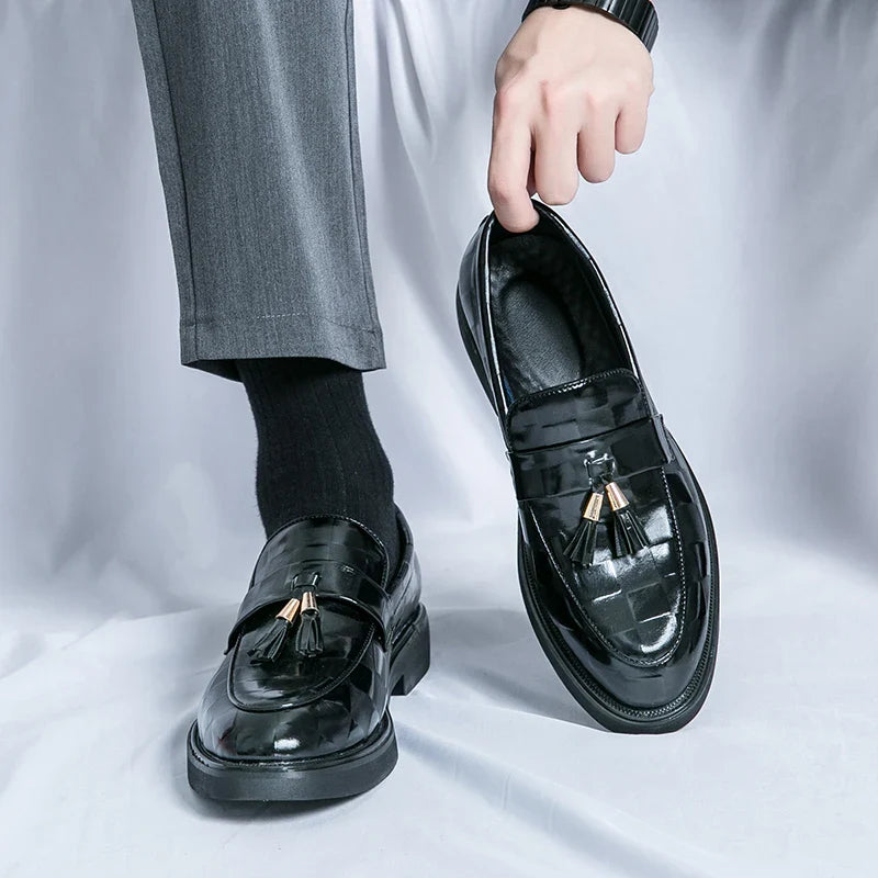 Classic Tassel Slip On Loafers for men | Vittorio