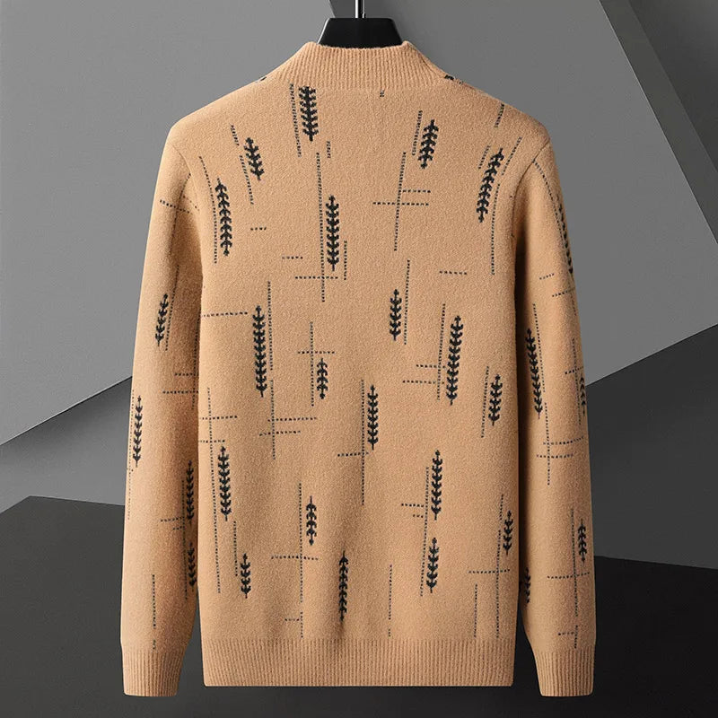 Heritage knit relaxed cardigan for men | Vendici -4
