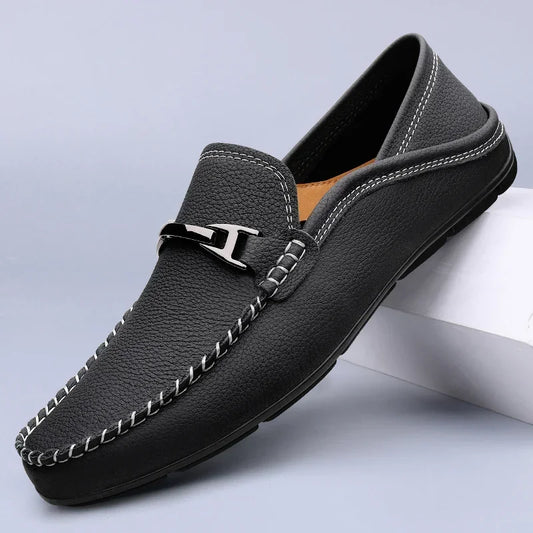 Classic Bit Accent Slip On Loafers for men | Alvaro