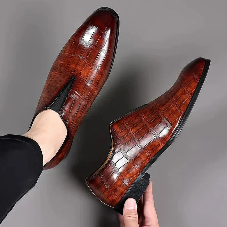 Classic Polished Slip On Loafers for men | Dario