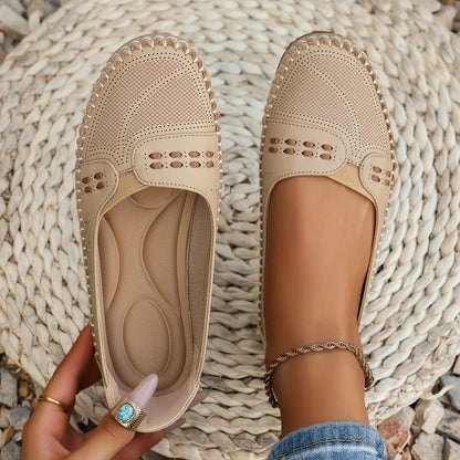 Lightweight cushioned slip-on loafers for women | Elodie Faye