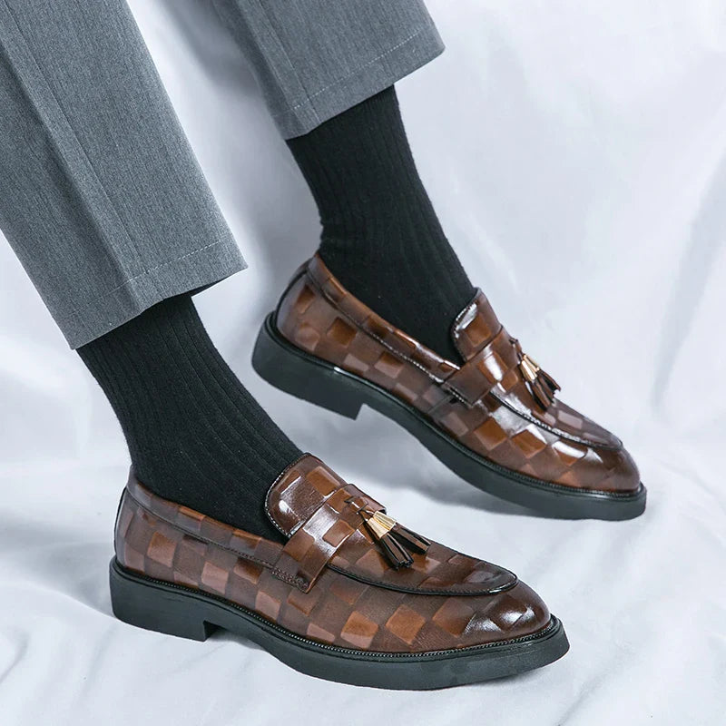 Classic Tassel Slip On Loafers for men | Vittorio