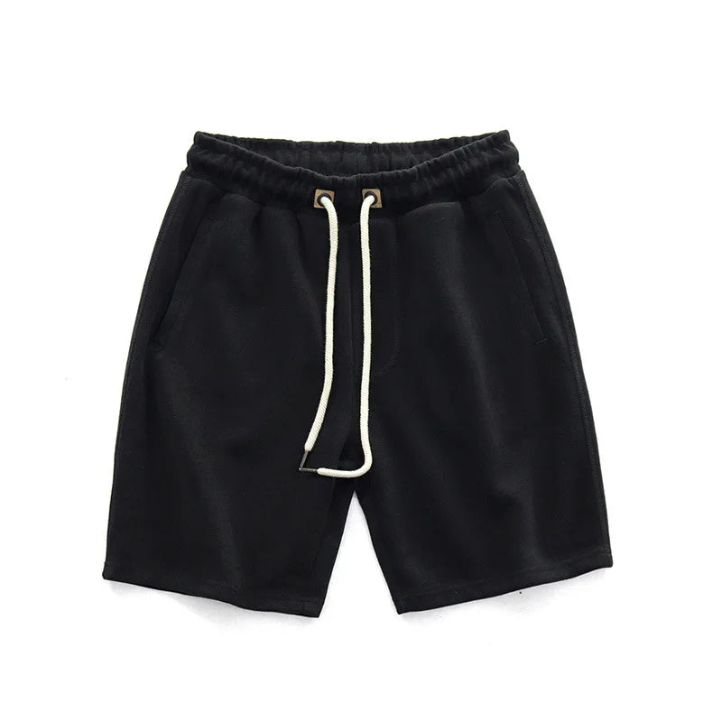Breathable relaxed drawstring casual shorts for men | Harlan -7