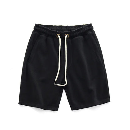 Breathable relaxed drawstring casual shorts for men | Harlan -7