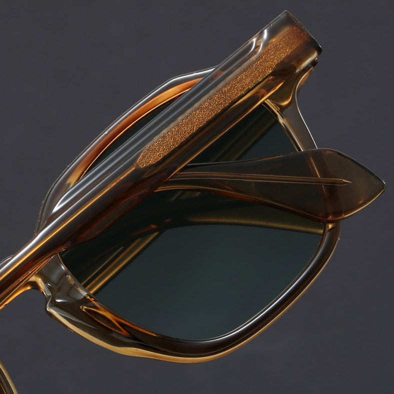 Square frame durable retro sunglasses for men | Maven -4