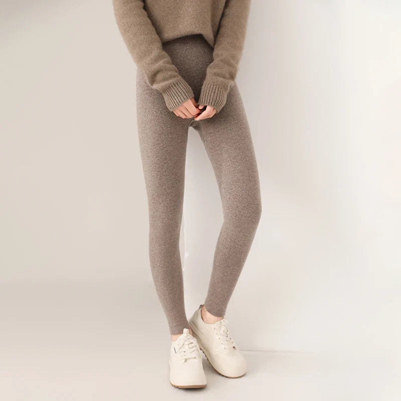 High-waisted soft knit leggings for women | Pure Comfort