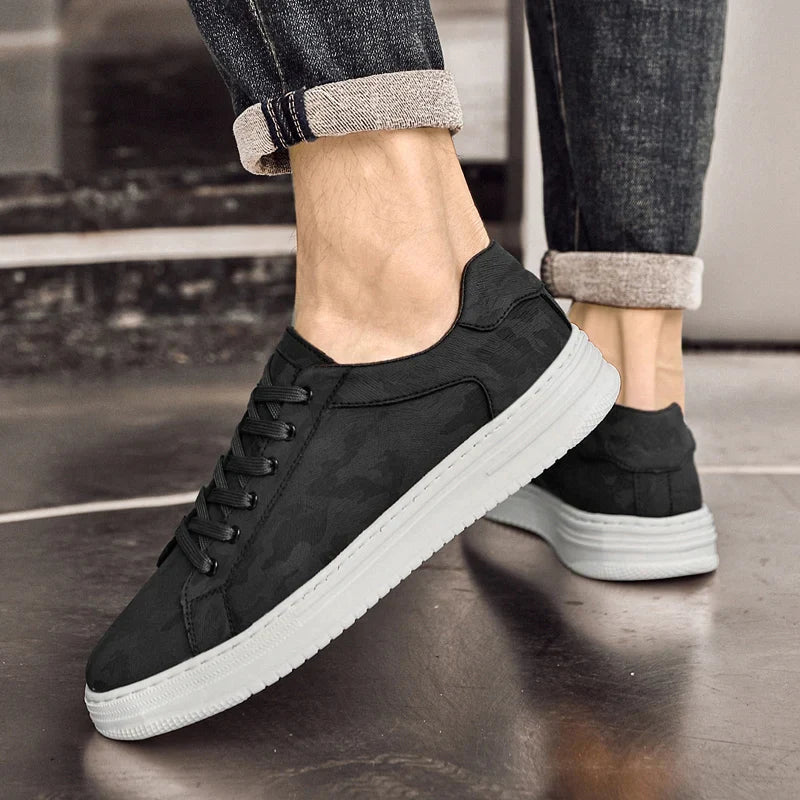 Premium genuine leather everyday sneakers for men | Canyon -4