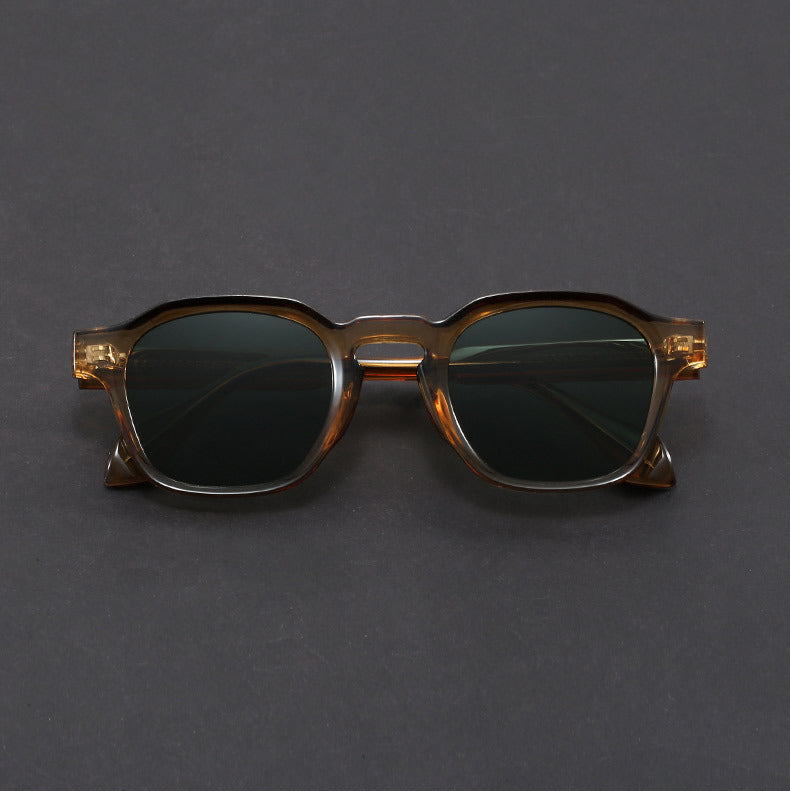 Square frame durable retro sunglasses for men | Maven -2